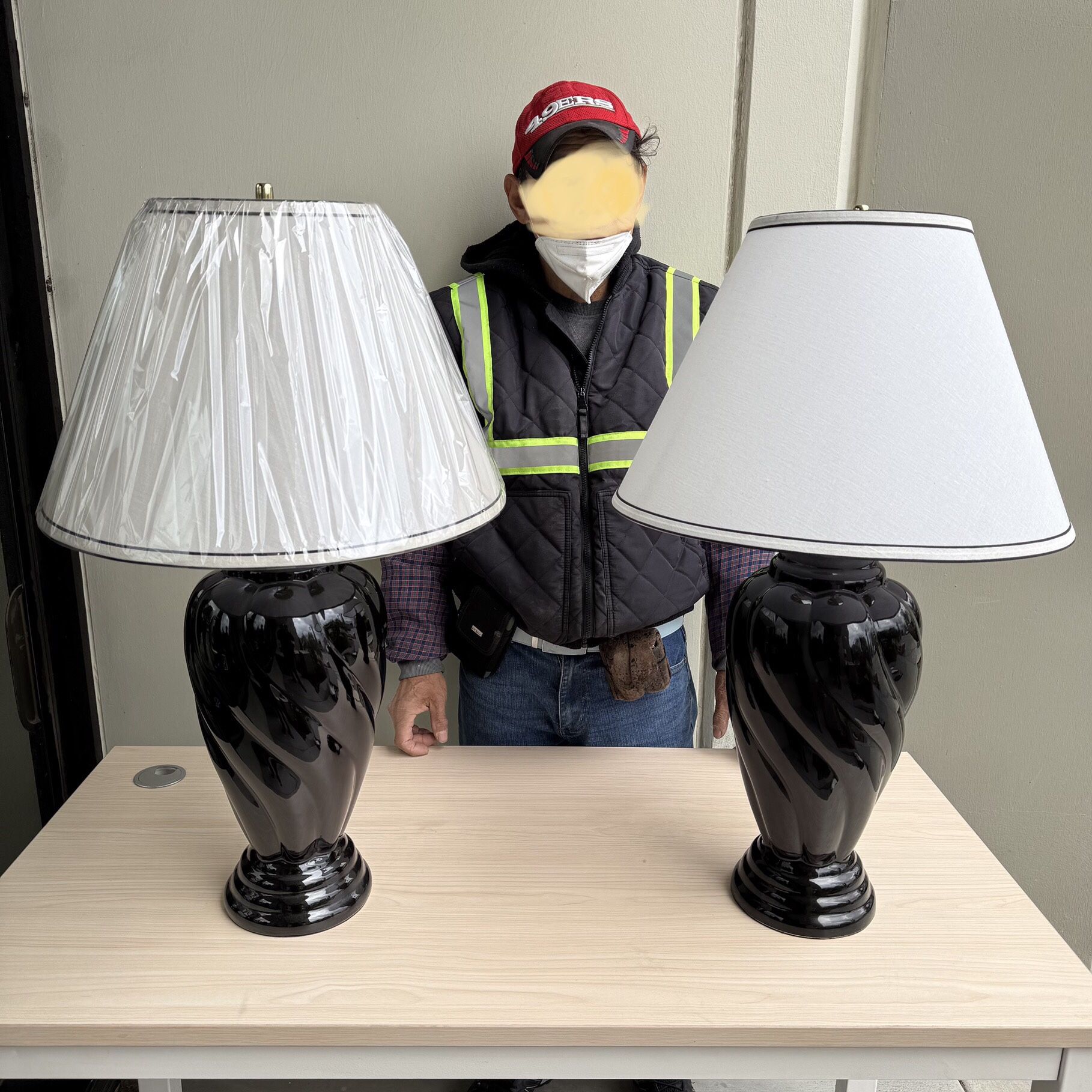 Nightstand Table Lamps 2pcs New