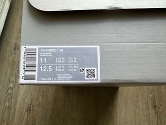 Nike Air Force 1 ‘07 Men’s 11/Women’s12.5