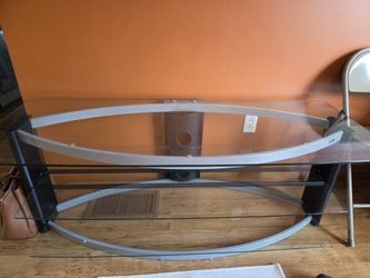 Glass TV Table