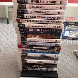 PS3 Video Game Lot (20 Total) 