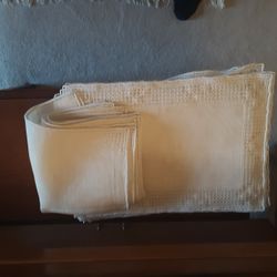 Vintage 8 Placemats And Napkins Made In Italy