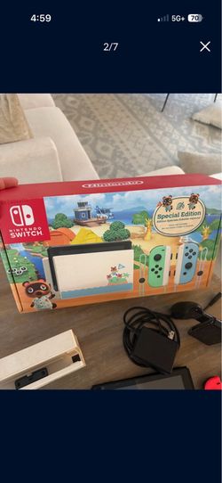 Nintendo switch animal crossing