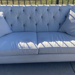 Ethan Allen Shelton Tufted Sofa