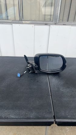 2016-2018 HONDA PILOT RH MIRROR ASSY W / CAMERA OEM 76200tg7 Black