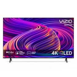 M65Q6-L4 65 in. Quantum 4K QLED Smart TV with Dolby Vision, Black
