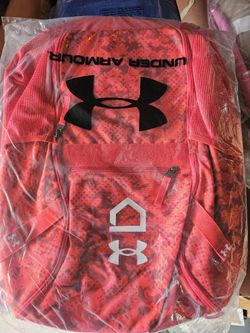 Brand New Under Armour Red Baseball Utility Bag