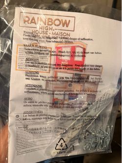 Rainbow  High house doll house