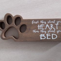 DECOR PET PAW POPULAR SAYING