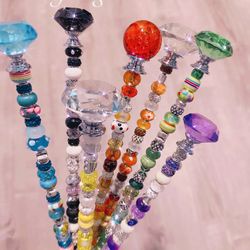 Garden Fairy Wands Handmade 14 Inch Pot Play Decor Qty 1 Garden Art Plant Decoration 