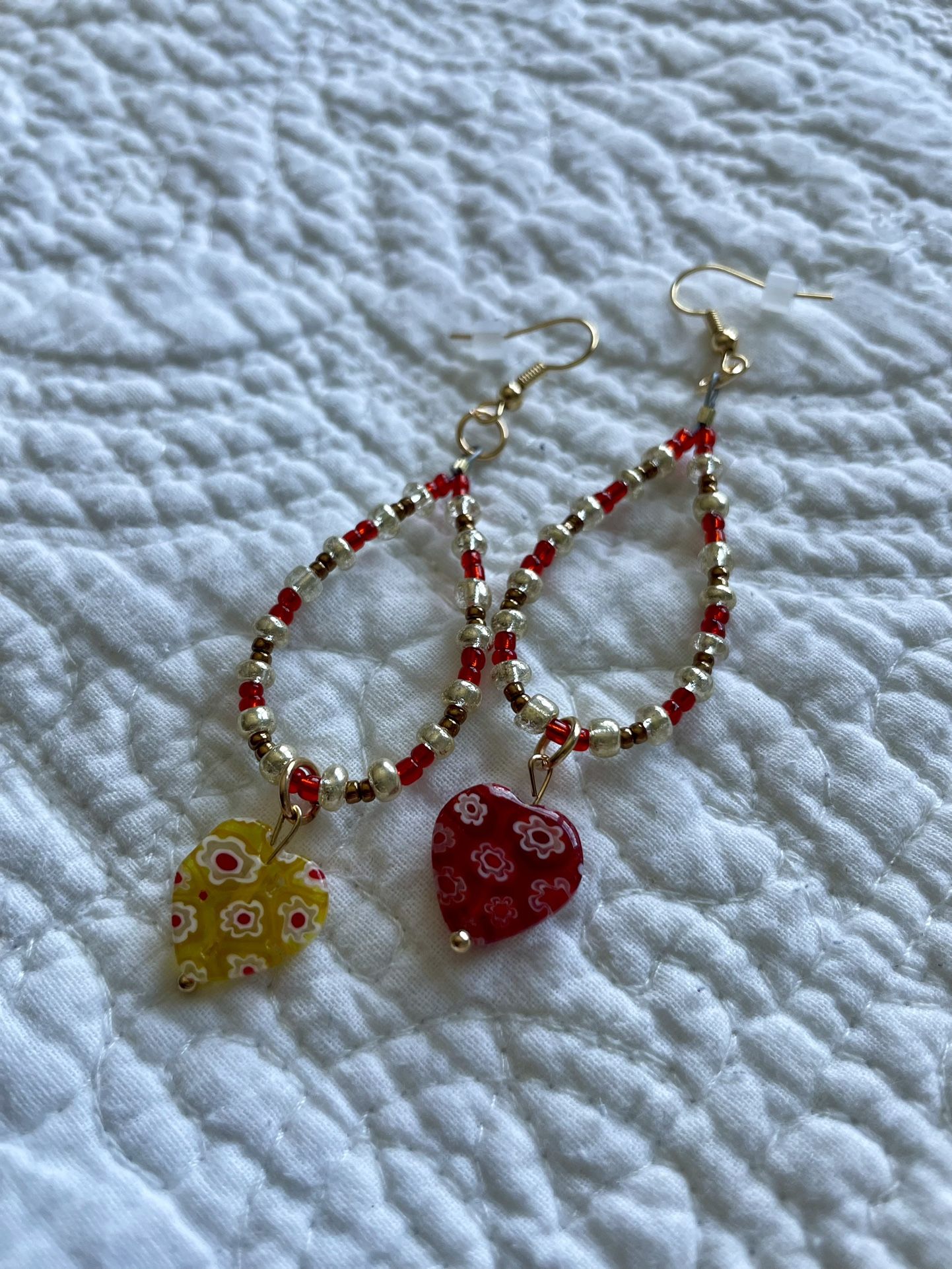 Beauty and the Beast inspired earrings!