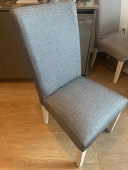 Set Of 6 Dining Chairs With Covers