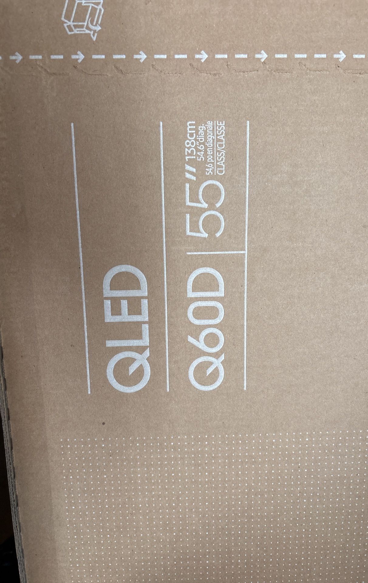 QLED Q60D 55” Samsung t.v.
