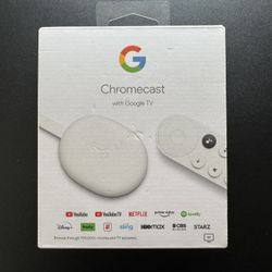Google Chromecast With Google TV 4K (GA01919-US)