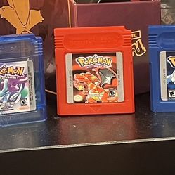7 Pokemon (reproduction)Game boy Games