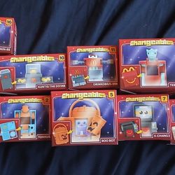 McDonald's Changeable Happy Meal Toys 
