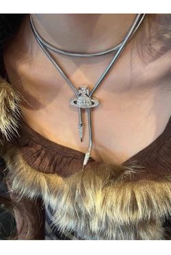 Vivienne Westwood Bolo Tie Silver 2024