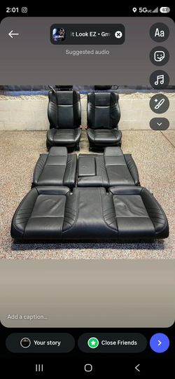 Dodge Challenger Srt Hellcat Seats Full Set