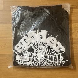 Sp5der Hoodie OG Web Black
