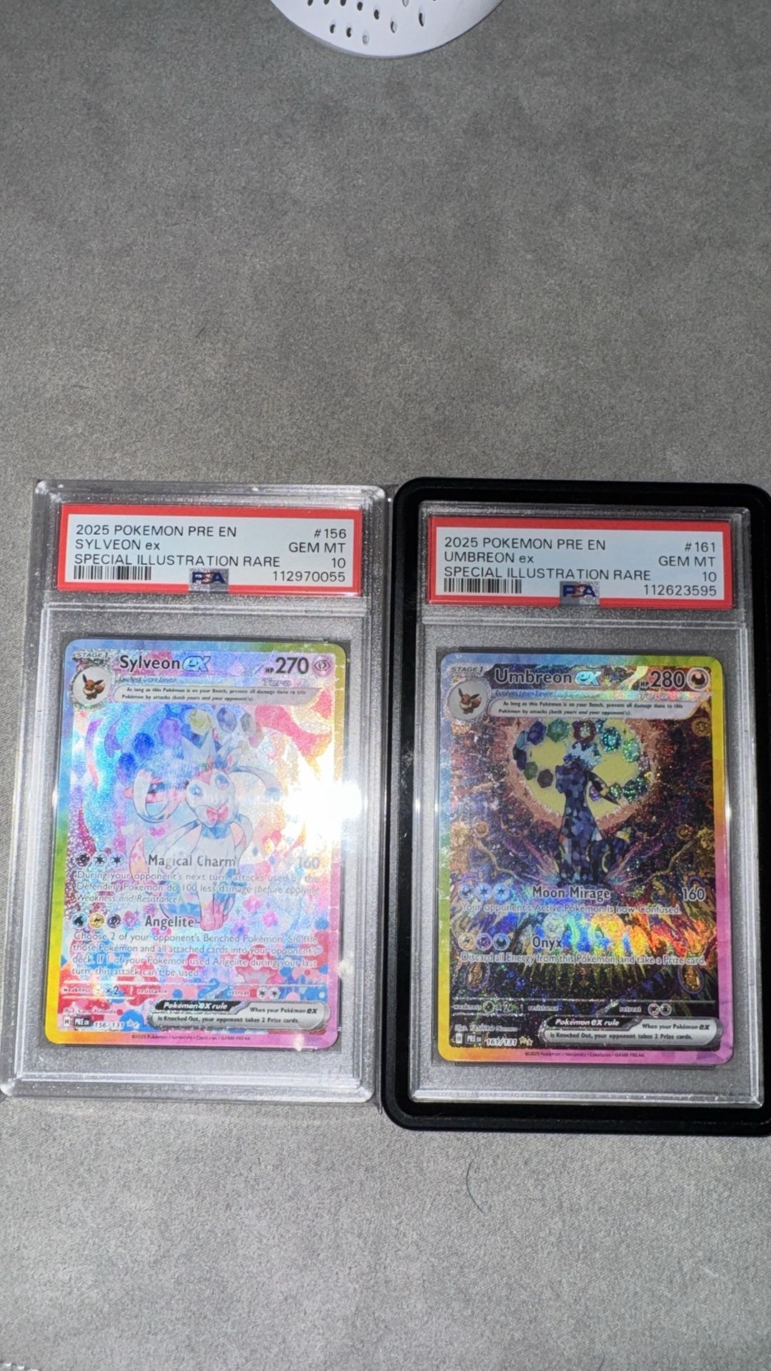Psa 10 Umbreon And Sylveon