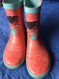 Disney Moana rain boots (kids)
