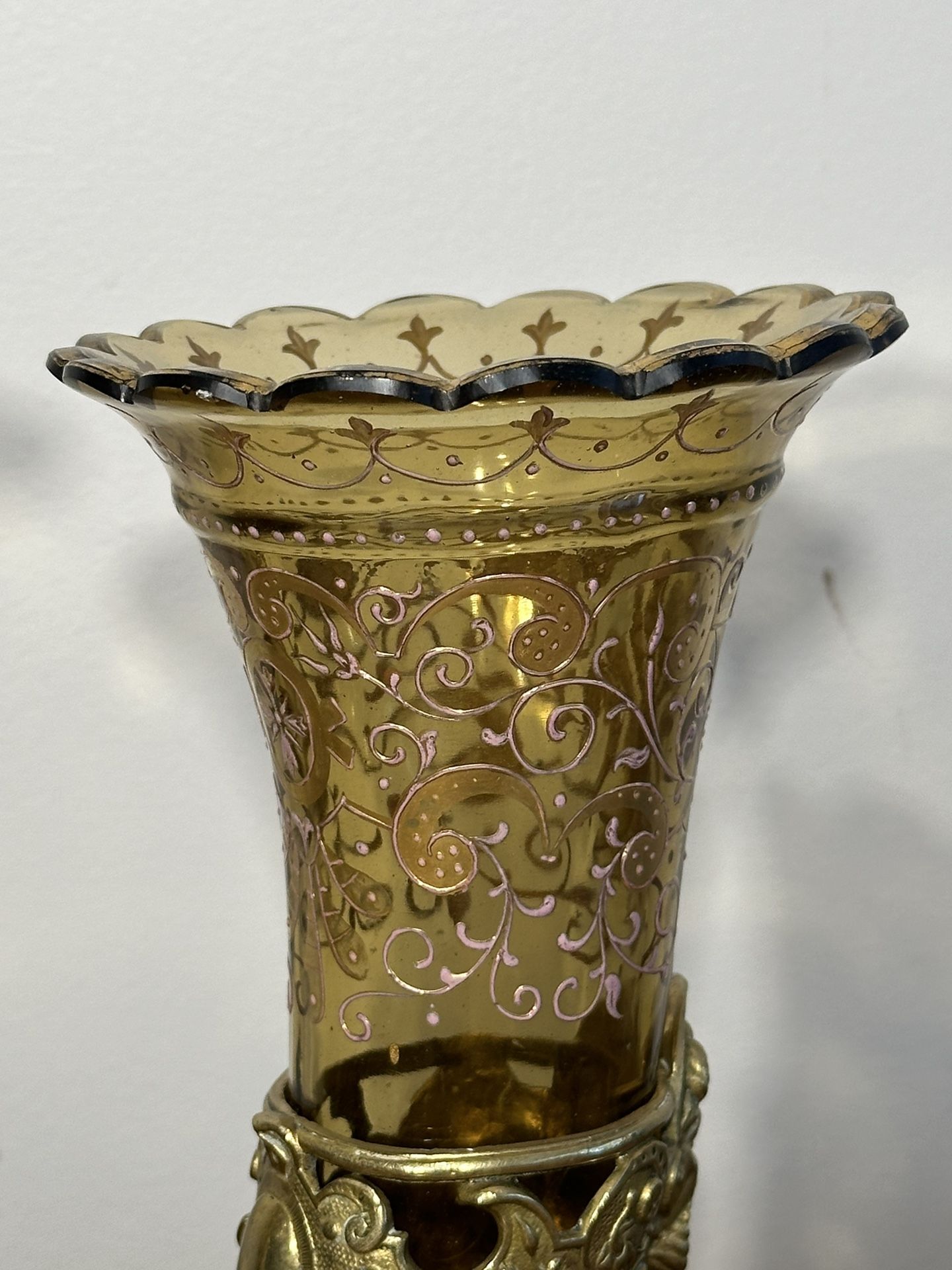Pair Of Rython Vases