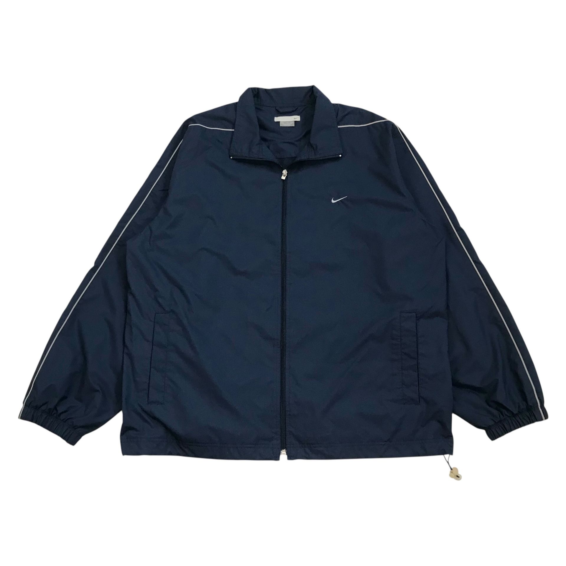 NIKE WINDBREAKER 3XL XXXL BLUE JACKET SWEATSHIRT FULL ZIP TRAVIS SCOTT VINTAGE