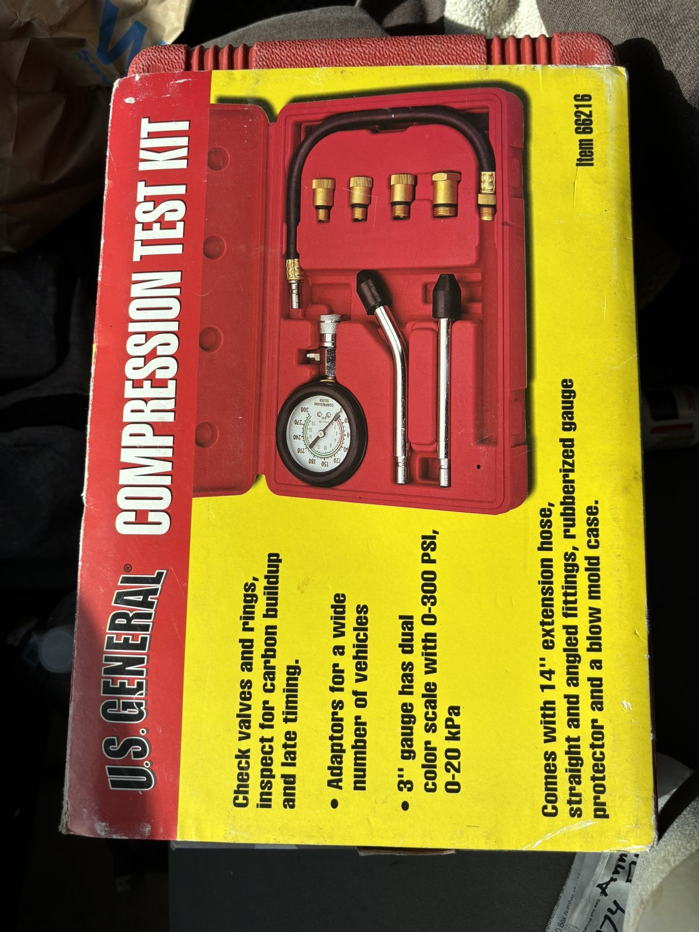 Cylinder Compression Test Kit