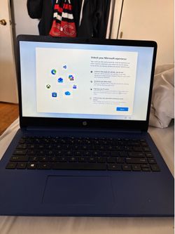 HP 14” Laptop – (blue)
