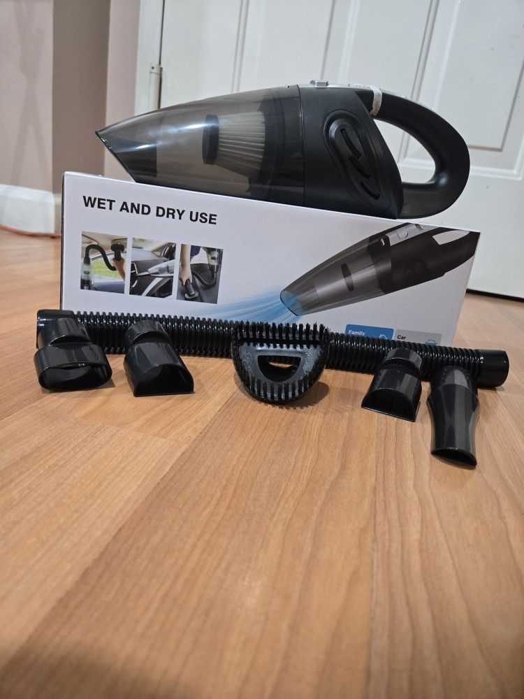 Portable Vacuum Cleaner For Wet And Dry Use