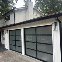 9x7 Garage Doors Modern Aluminum