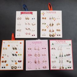 Various Themed 12 Set Earring Boards - Price Per Board