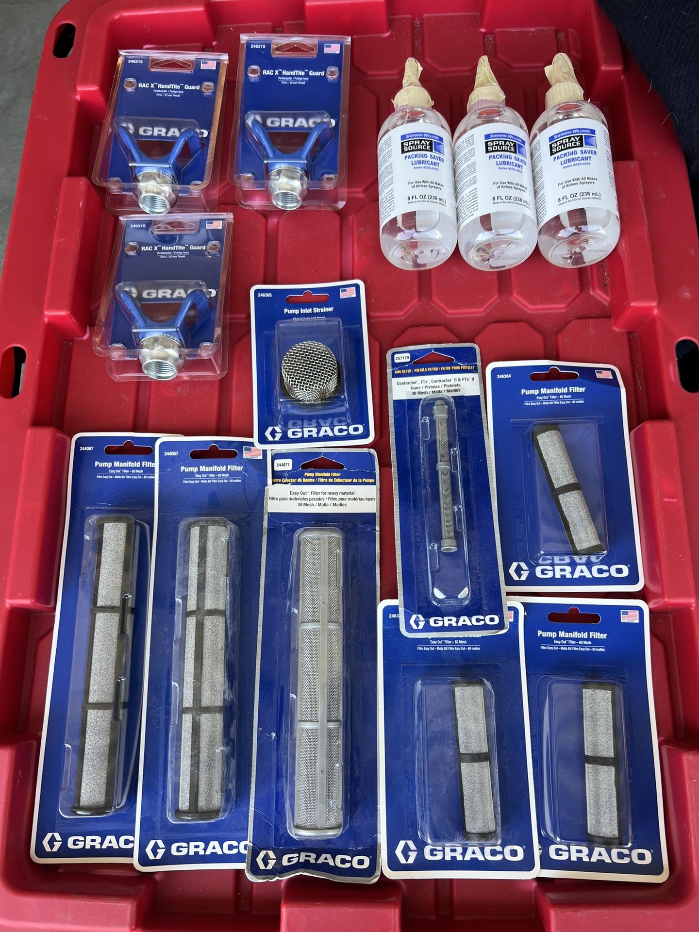 GRACO Spray Equipment - Tips / Guards / Filters