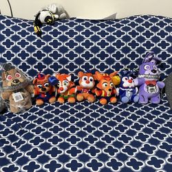 Five Nights At Freddy’s Plushies (7) (FGWP)