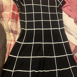 Black And White Dress