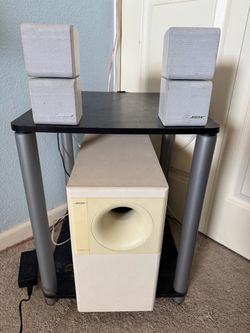 Bose Acoustimass Speaker System with Subwoofer (3 SPEAKERS ONLY)
