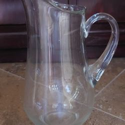 Princess House Crystal Pitcher 