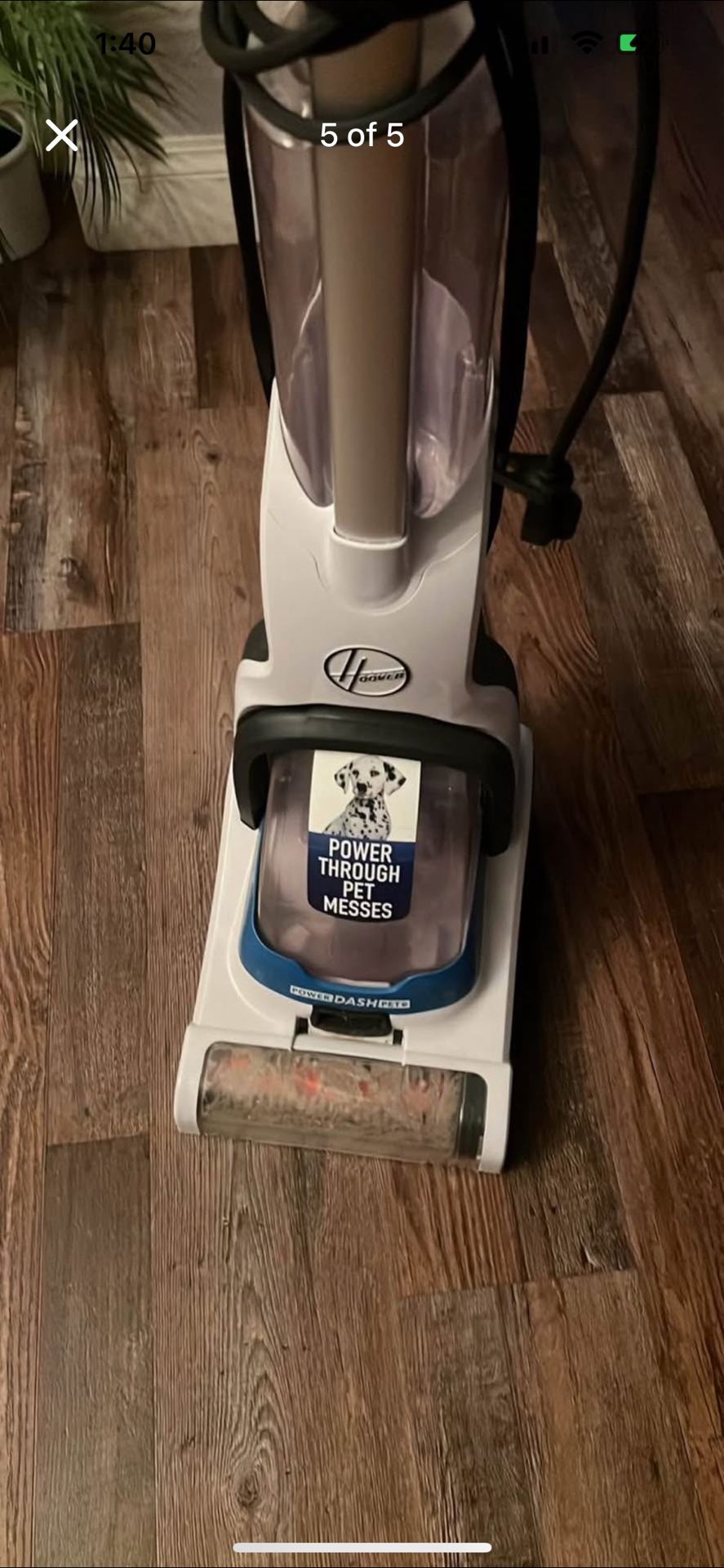 Hoover carpet cleaner
