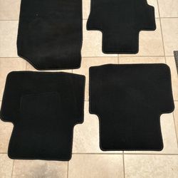 Genuine OEM Honda Accord  Sedan Black Carpet Floor Mat Set 2008 - 2012 Mats