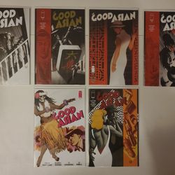THE GOOD ASIAN (2021) #1-6 - IMAGE COMICS CRIME Partial RUN  1st Print NM