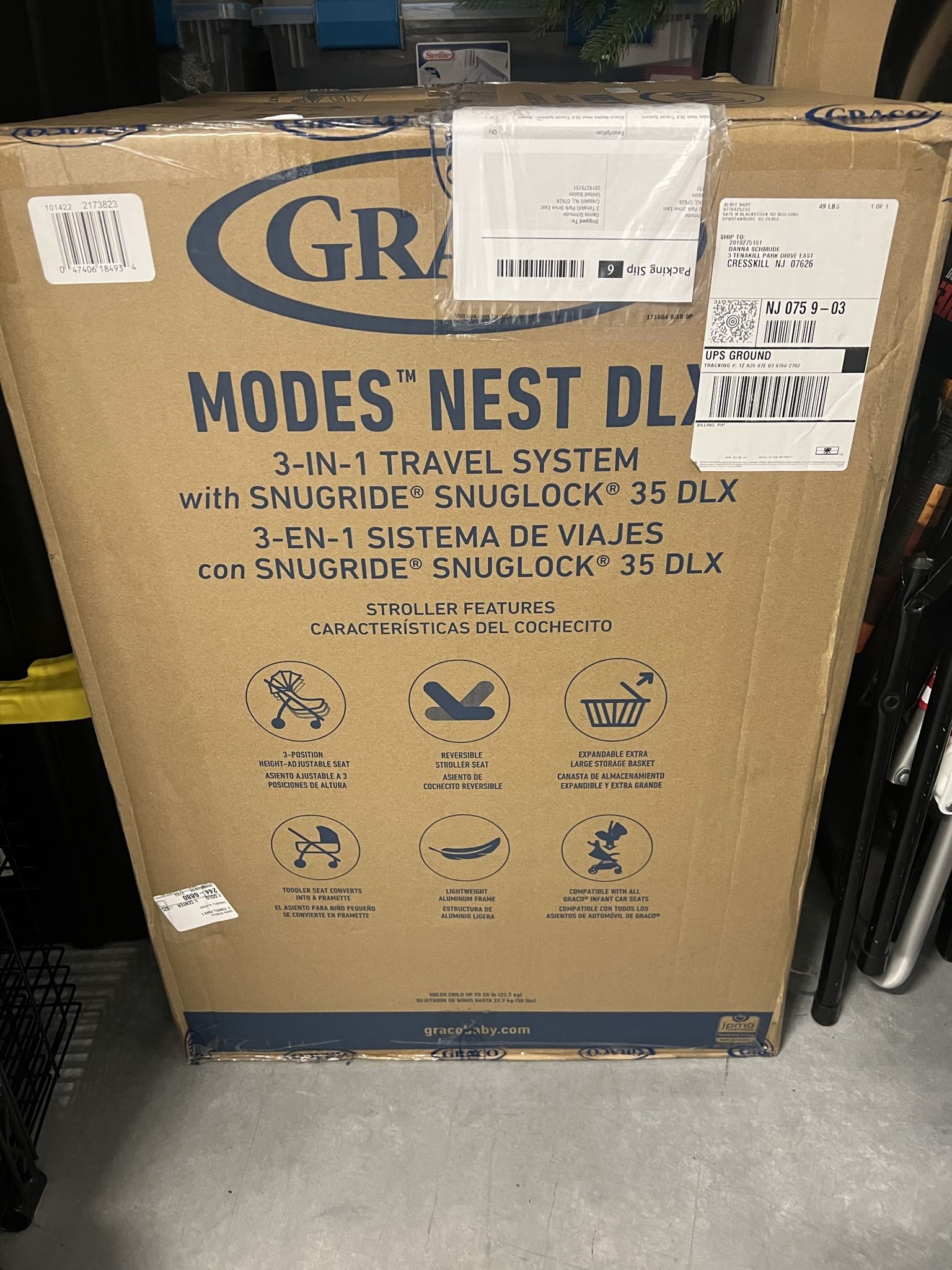 Graco modes nest DLX Car Seat Stroller Travel System