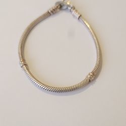 Pandora Charm Silver Bracelet