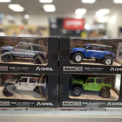 SCX30 Ford Bronco & Jeep Wrangler JLU 4X4 