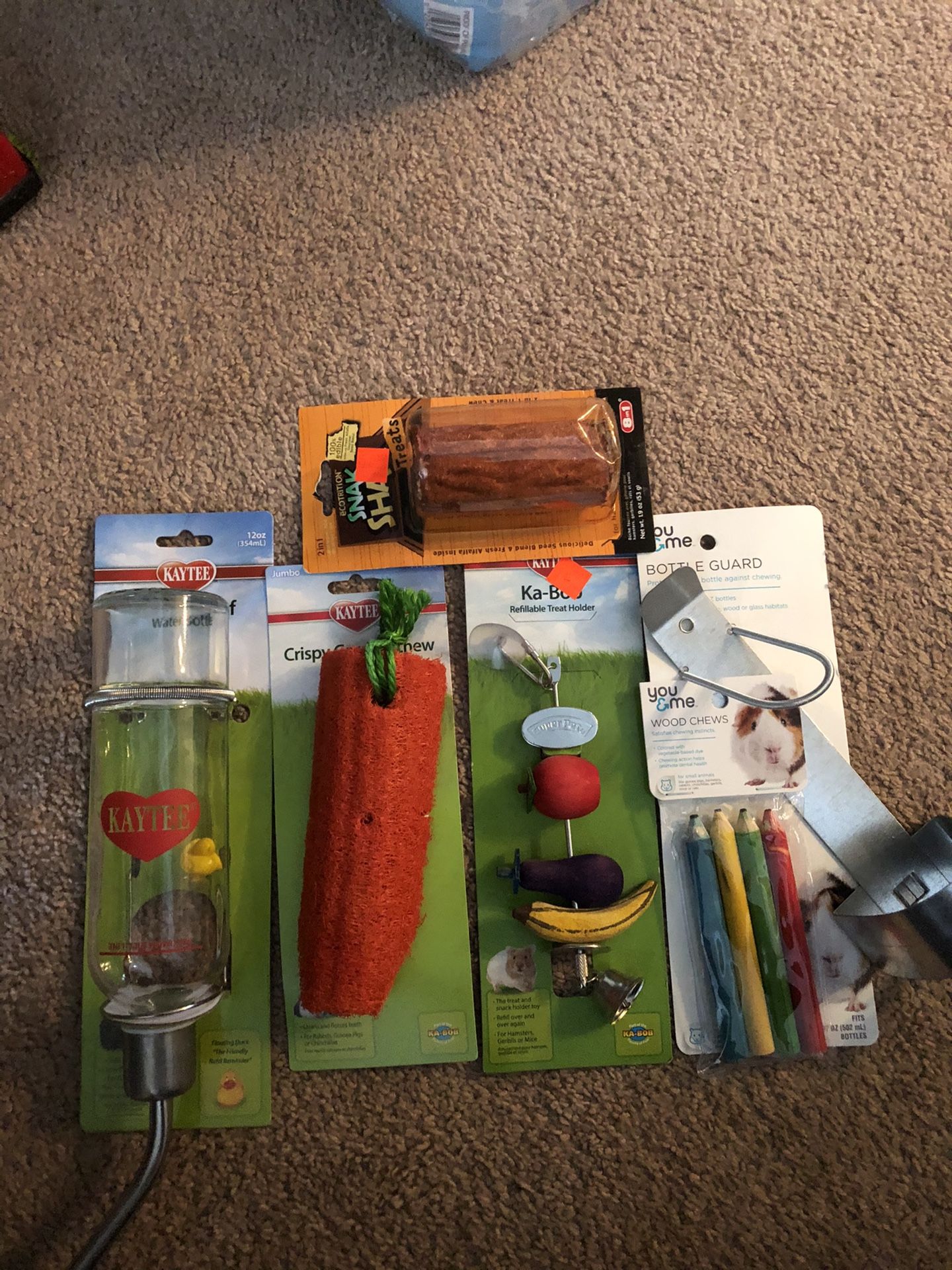 Assortment of small animal toys