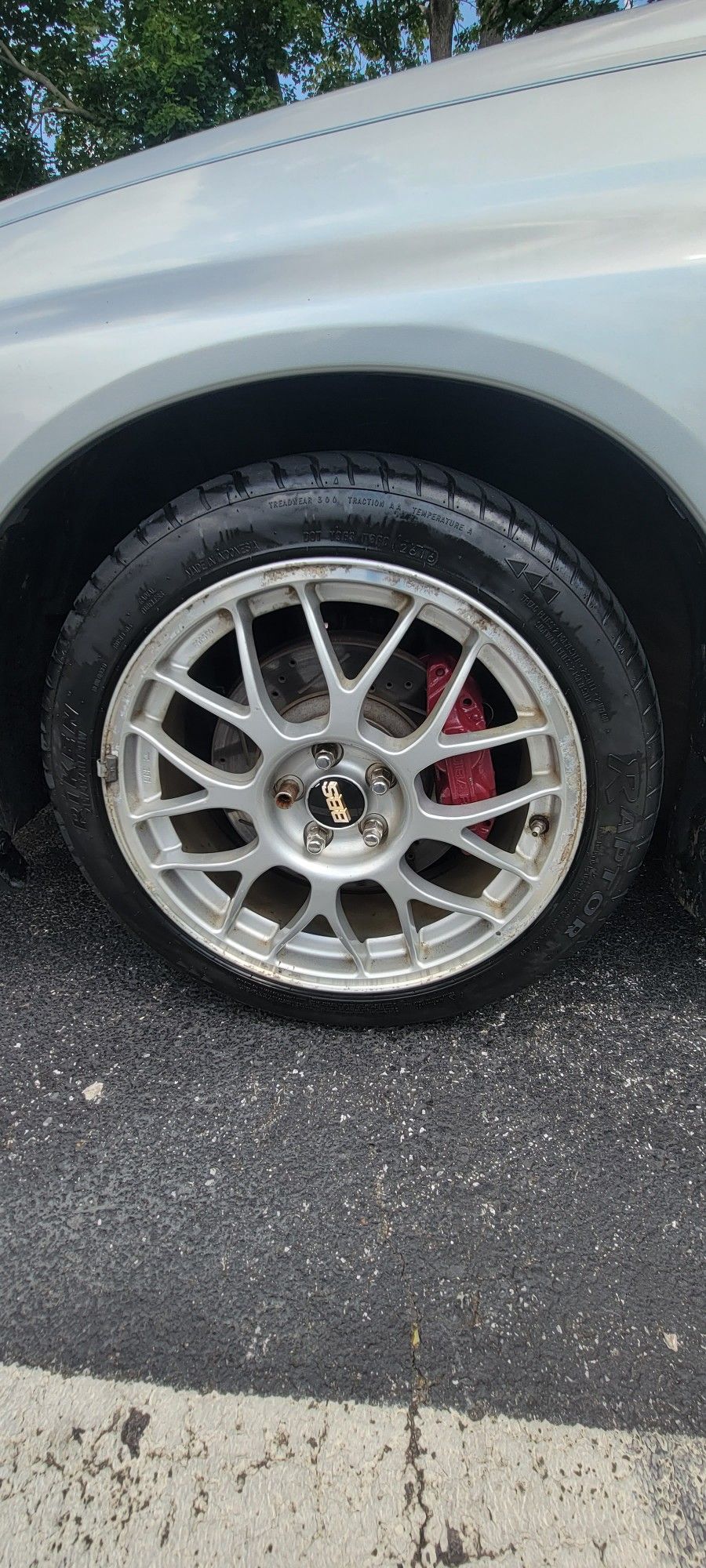 2002-2003 Subaru WRX Optional BBS Rims
