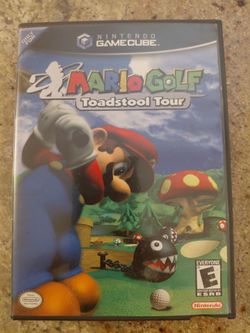 Nintendo GameCube Mario Golf Toadstool Tour