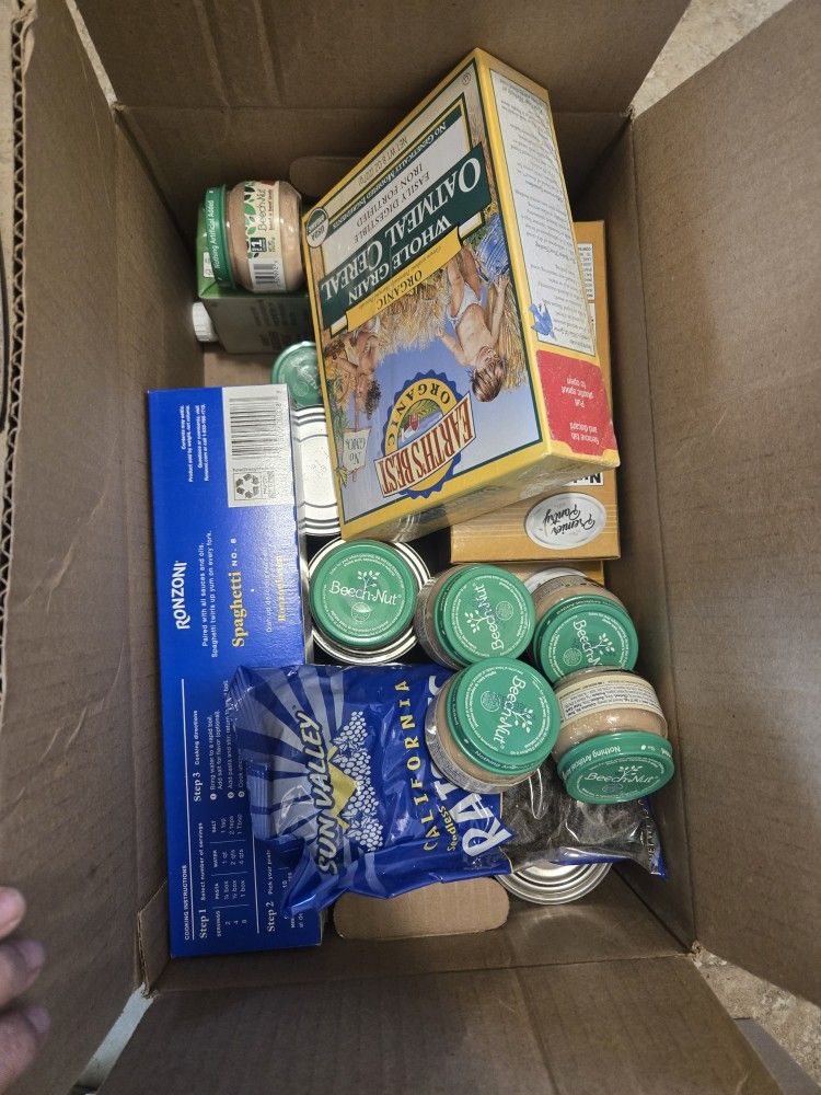 Free Boxes Of Pantry Items