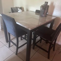Dining Table With 4 Chairs