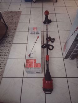 Toro weed eater -string trimmer new with battery and charger