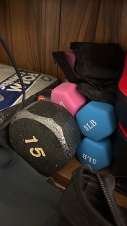 Dumbbell Set – 5 lb and 15 lb