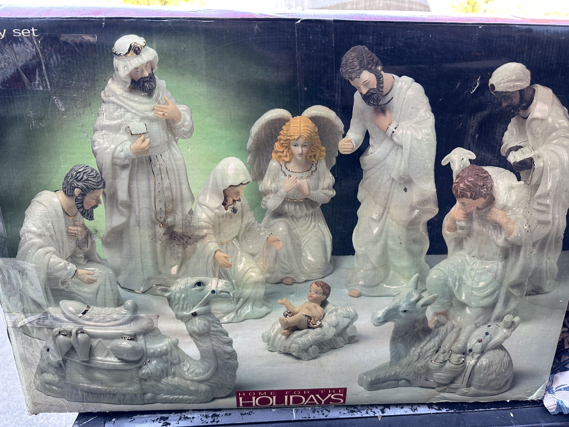 Nativity Set Porcelain 